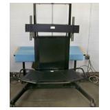 Chief XPA1UB Extra-Large Manual Height Adjustable Mobile Rolling AV Cart for Flat Panel Displays / Monitors up to 100"