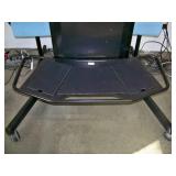 Chief XPA1UB Extra-Large Manual Height Adjustable Mobile Rolling AV Cart for Flat Panel Displays / Monitors up to 100"