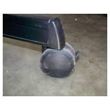 Chief XPA1UB Extra-Large Manual Height Adjustable Mobile Rolling AV Cart for Flat Panel Displays / Monitors up to 100"