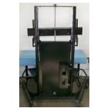 Chief XPA1UB Extra-Large Manual Height Adjustable Mobile Rolling AV Cart for Flat Panel Displays / Monitors up to 100"