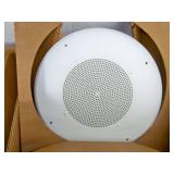 (4) Atlas Sound / AtlasIED UHT-70-C Speakers 8" Fire Signaling In-Ceiling Audio Speakers with 70V Transformer - NEW IN BOX