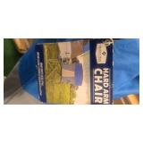 Foldable Hard Arm outdoor chair ( newI)