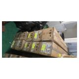 10 boxes of LED/Fluorescent Lights (USED). Each box has over 10 bulbs