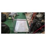 Industrial Aluminum Cart (USED, but Good): Dimension: 48"L x 28"W x 37"H
