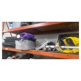 All contents on the middle Pallet Racks which includes 20 pieces of Picture Frames and assorted contents)