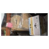 Contents of the First Pallet Rack ( it includes a heavy-duty safe that we can