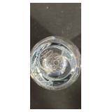 Crystal Glass Vase & Bowl (Lot of 2)
