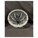 Crystal Glass Vase & Bowl (Lot of 2)
