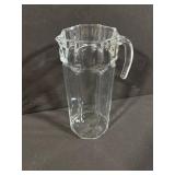 Crystal Glass Serving Set - Lidded Candy Dish, Salt Shaker, Round Bowl & Tall Carafe