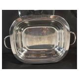 Chafing Dish 4 Qt / 3.7 L Stainless Steel with Glass Lid & Stand