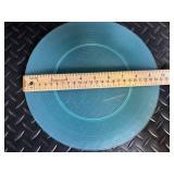 Colorful Plastic Dinnerware Set - Square Bowls, Turquoise Rounds & Rainbow Tumblers