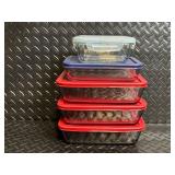 Anchor Hocking & Pyrex Glass Storage Containers - 5-Piece Rectangular Set with Lids