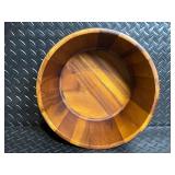 Bobby Flay Wooden Bowl with Corkscrews & Wine Accessories