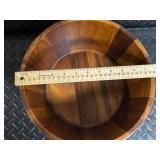 Bobby Flay Wooden Bowl with Corkscrews & Wine Accessories