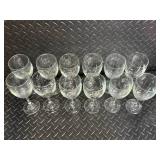 Clear Glass Wine Glasses - 12-Piece Stemware Set