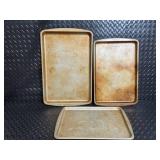 GreenPan Bakeware Set - 3 Rectangular Pans & 3 Glass-Lidded Pans