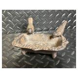 Wooden Knife Block Set with Knives, Scissors, Skewers, Forks & Cups