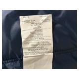 Tuffo Nap Mat - Striped Multi-Color Pattern, Navy Backing, Foldable Daycare Mat