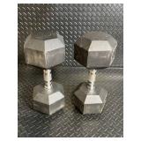 Hex Dumbbells - 45 lb Set (180 lb Total)