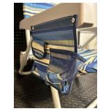 Tommy Bahama Folding Beach Chair - Relax in Style (Blue Stripes)