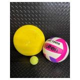 Mikasa Soccer Ball, Molten Volleyball, Wilson & Spalding Basketballs - Mixed Sports Balls Lot