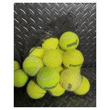 Wilson Tennis Balls - 3 Mesh Bags Yellow Practice Balls