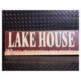 Lake House Sign - Where Memories Are Made - Wooden Wall Decor