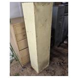 Vintage Metal Storage Cabinet with Shelves - 57 1/2" Tall