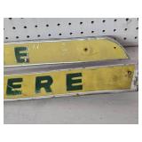 John Deere Tractor Emblems - Well Used - 36"