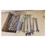 Box of Metric Wrenches Including Pittsburgh Brand