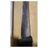 Renegade and Unknown Brand Knives with Sheath and Ruler