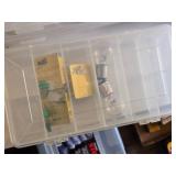 Plano Storage Organizer with Dividers, Screws, Washers, and Fuses