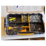 DeWalt Tool Organizer with Various Tools and Hardware