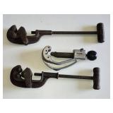 Rigid No. 152 Pipe Cutter and Saunders & Co. Pipe Cutters Lot