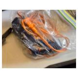 Tool Shop Soldering Gun and Assorted Tools, wire spool, various hand tools, a bathroom suction handle, and a toolbox