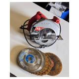 Skilsaw Circular Saw with Blades, Including 2.3 HP 12 AMP Model with Additional Blades