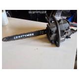 Craftsman Turbo Air Cleaning 18-Inch Chainsaw - Has compression