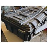 Husky 25 Gallon Mobile Tool Box with All-Terrain Wheels