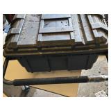 Husky 25 Gallon Mobile Tool Box with All-Terrain Wheels