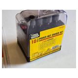 TG Tools Spade Bit Set and Tool Shop Power Nut Driver Set