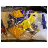 Lot of Automotive Accessories and Tools including Bosch MicroEdge Wiper Blades and Autotex Wiper Blades