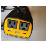 PowerDrive 175W Car Power Inverter and IonVac Vacuum Cleaner with Accessories