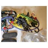 Bungee Cords, Magnetic Key Holder, Exhaust Bracket and Zip Ties