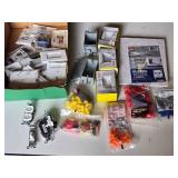 Electrical Supplies including Recessed Outlets, Light Switches, and Wire Connectors