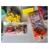 Electrical Supplies including Recessed Outlets, Light Switches, and Wire Connectors