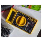 Wire Stripper, Digital Clamp Meter, and Multimeter