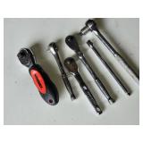 Lot of Ratchet Wrenches and Extensions