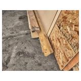 OSB and Plywood Sheets with Dimensional Lumber