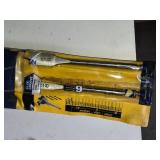 Milwaukee Drill Bits, Irwin Spade Bits, Auger Bits, and Hole Saws - Sets are missing bits