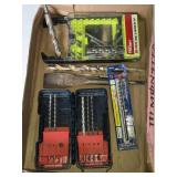 Hyper Tough 50-Piece Drill & Driver Bit Set, Bosch Rotary & Hammer Drill Bit, and Assorted Drill Bits - Some sets are missing bits